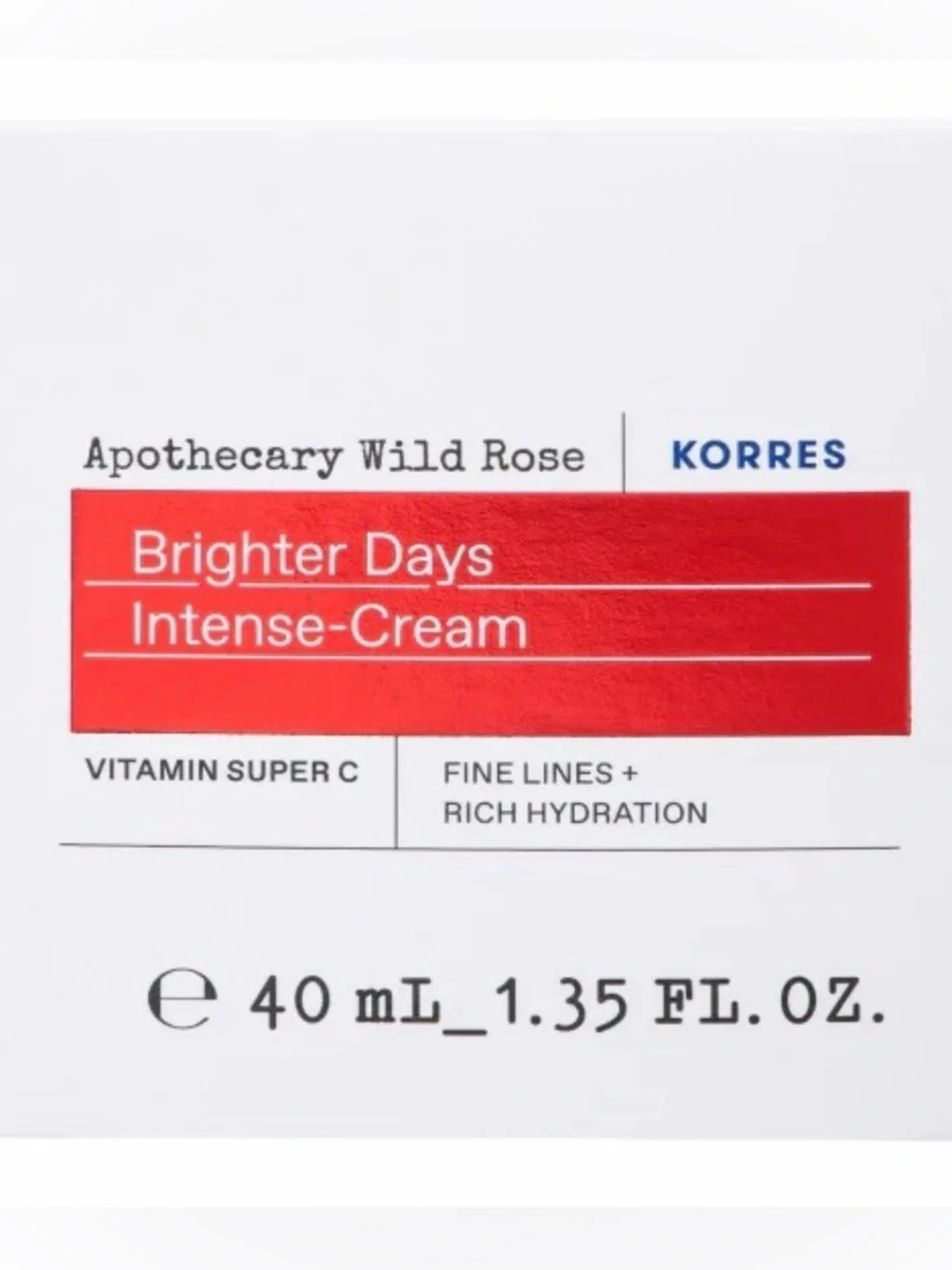 KORRES Apothecary Wild Rose Night Brightening Sleeping Facial 1.35 fl oz ~ NIB